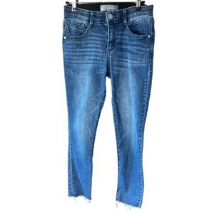 Wit & Wisdom Raw Hem Ankle Jeans‎
